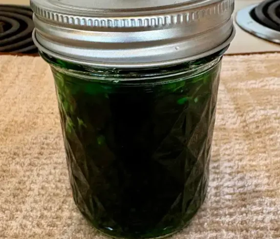 Freshly made JALAPENO JELLY